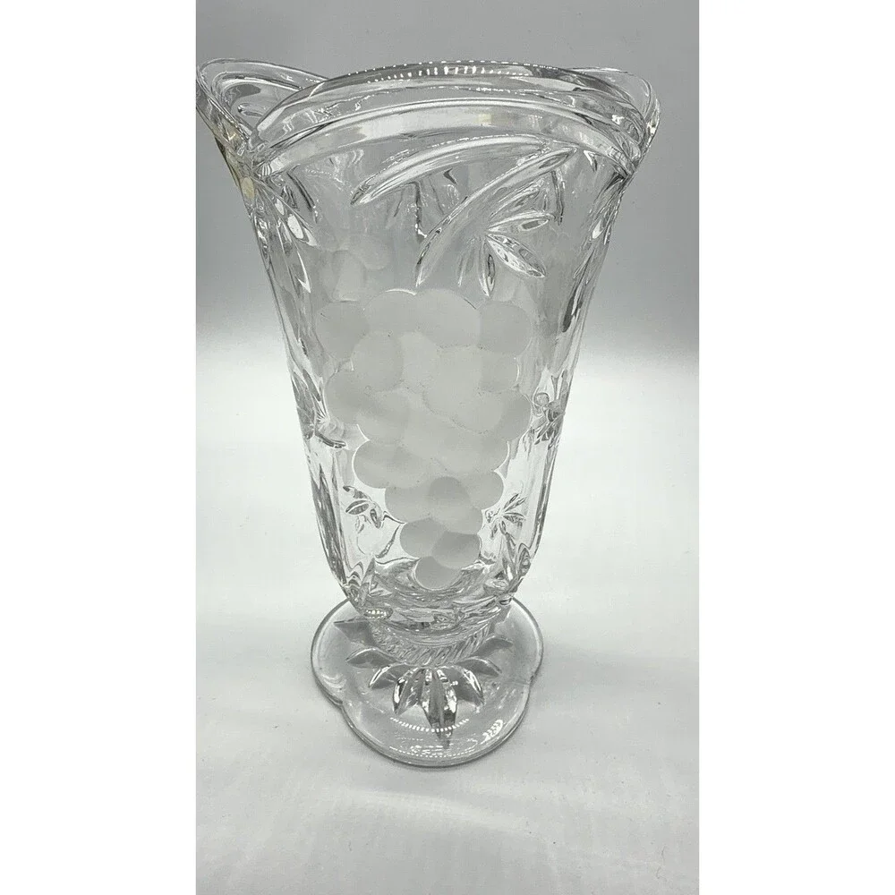 Block Lead Crystal Tuscan Frosted Grapes Savannah 10